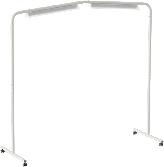 Luminess LED Free-Standing Light Station - LED Light Bar Up to 5' | for Sewing, Quilting, Makeup, Crafting | Bright Floor or Desk Lamp for Workspaces