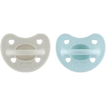 Chicco Physioforma Luxe Pacifier 6-16 Months, 2-Piece, Grey