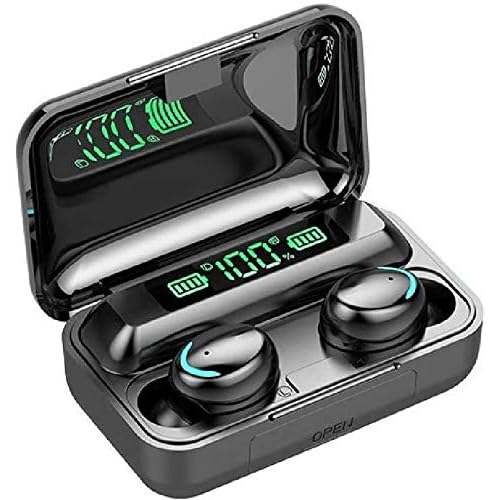 MDNS Wireless TWS Bluetooth 5.0 Earbuds, Sport Headphones With Battery Charging Case, Matte Design