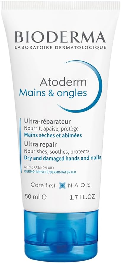 Bioderma Atoderm Hand & Nail Cream El Kremi Kuru Cilt Onarıcı Nemlendirici, Güçlendirici Etki Shea Yağı 50 ml