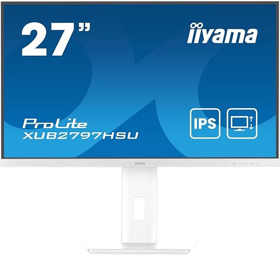 Iiyama XUB2797HSU-W2-27, IPS, 1920 x 1080/100Hz, 1H1DP, Has