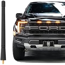 KSaAuto Short Antenna for Ford F150 F-150 2009-2026, 2017-2026 F-250 F-350, 2021-2024 Bronco, 7 Inch F150 Pickup Truck Short Antenna Ford F150 Accessories, Not for 2025 Bronco