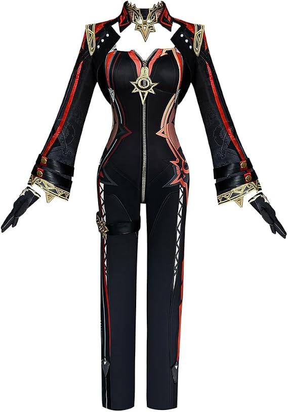 Game Genshin Cosplay Impact Cosplay Costumes Mavuika Cosplay Costume Uniforms Halloween Carnival Party