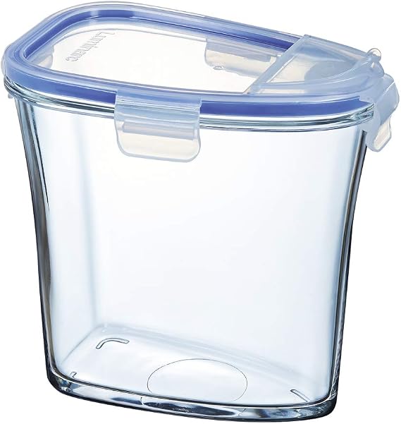 Luminarc Pure Box Active 8013020.0 High Lid with Valve 18.2 x 11.2 x 17.15 cm 145 ml Clear Glass