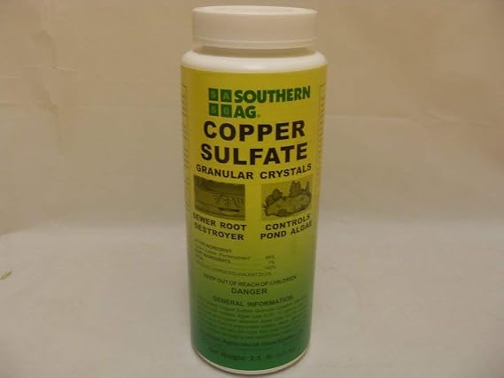 Southern Ag Copper Sulfate Granular Crystals, 2.5 Pound