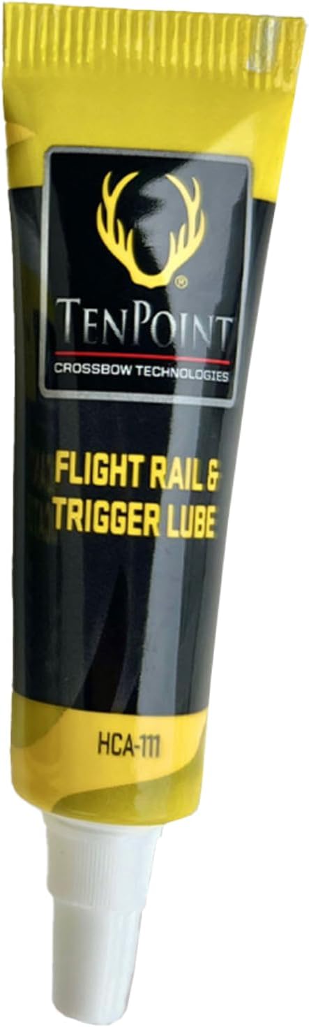 TenPoint Flight Rail & Trigger Lube - for Cocking Device Cords, Strings, Cables, Barrels & The Trigger Mechanism - Petroleum Based