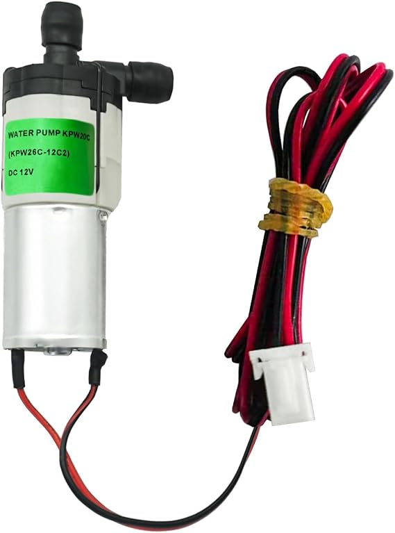 KPW26C-12C2 Water Transfer Pump Replacement for GE Profile Opal 2.0 Countertop Nugget Ice Maker,DC 12V,Restores nugget ice production,Fixes machine not making ice