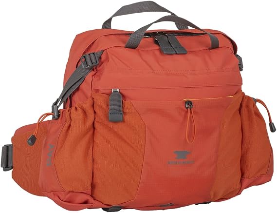 Mountainsmith Day Lumbar Pack - Cinnamon Red | 13L, For Hiking, Travel, Biking, Commuting