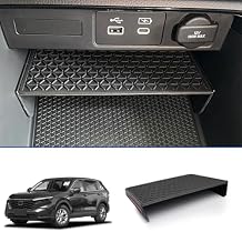 KAYZT Center Console Organizer Tray Compatible with 2023 2024 Honda CRV CR-V Accessories Secondary Storage Box Insert ABS Material