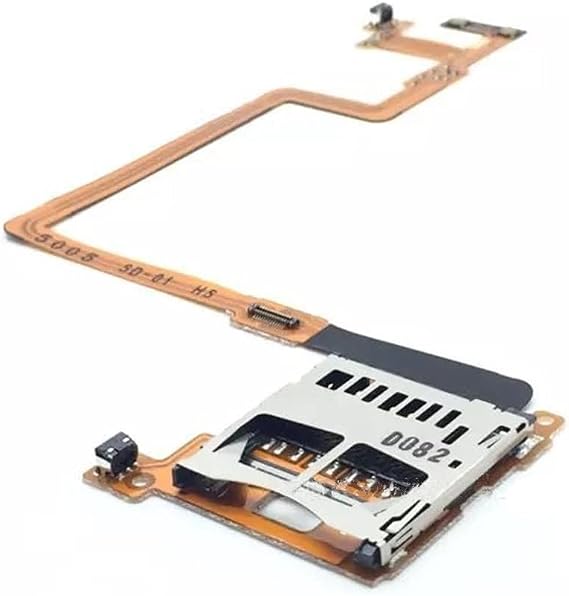 Replacement Repair L R Shoulder Button Key & SD Card Reader Slot Socket Flex Ribbon Cable for NDSi DSi Console