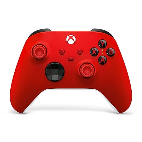 Xbox Core Wireless Gaming Controller Pulse Red Series X|S, One, Windows PC, Android, and iOS