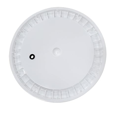 Drilled Plastic lid for 6.5 gallon fermentors