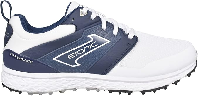 Etonic Golf Difference 2.0 Spikeless Shoes White/Navy Size 10 Medium