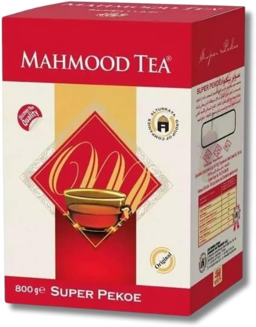 Mahmood Tea Super Pekoe Ithal Seylan Sri Lanka Ceylon Dökme Çayı 800 Gr