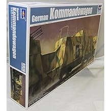 Trumpeter 1/35 WWII German Army Kommandowagen Armored Troop Transport Rail Car, TSM-1510