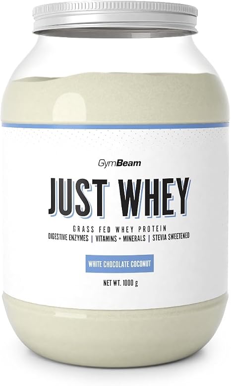 Just Whey Protein Powder - Made from Willow Cow's Milk with DigeZyme for Better Digestion Multi-Component Protein Powder with Essential Amino
