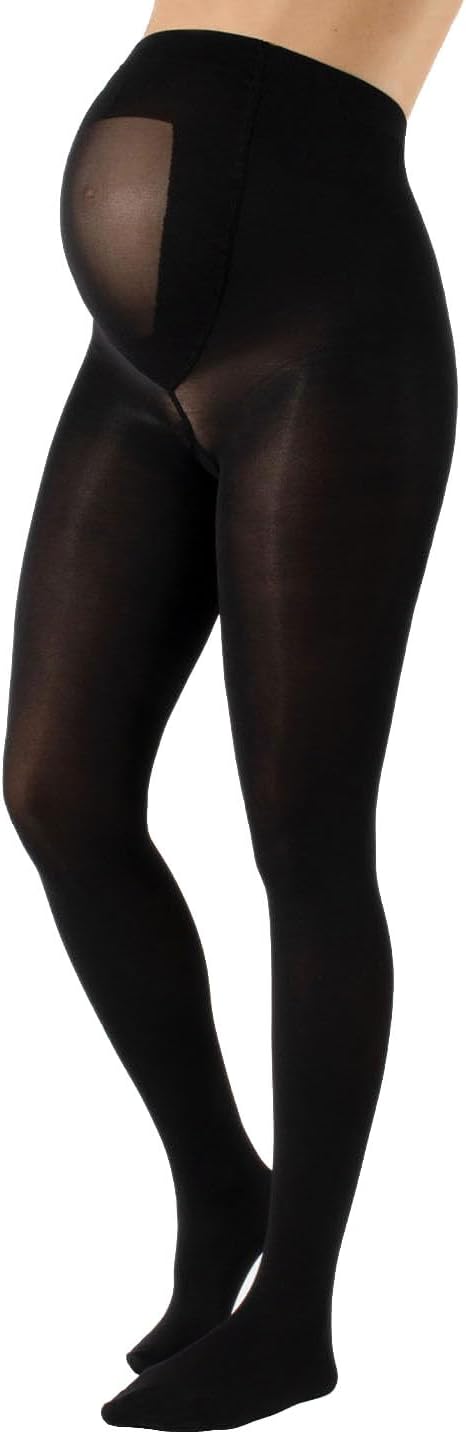 CALZITALY - Opaque Maternity Pantyhose - Pregnancy Tights for Women - 100 DEN Italian Hosiery
