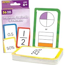 Teacher Created Resources Fractions, Decimals & Percents Flash Cards (EP62098)