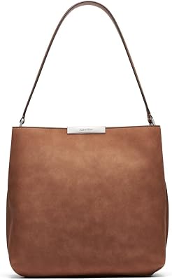 Calvin Klein Womens Jodi Triple Compartment Bucket