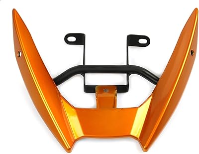 AANAN Compatible With MT09 MT-09 FZ09 MT FZ 09 2014-2016 Motorcycle Beak Nose Cone Extension Front Fender Headlight Fairing Accessories Color : Gold