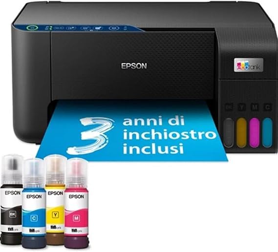 Epson Ecotank ET-2861 Ad Inchiostro A4 5760 x 1440 Dpi 33 Ppm WI-Fi (epson Ecotank ET-2861 [3in1])
