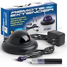 Nextgen IR Remote Repeater 100 ft Range Infrared Extender Kit, Radio Frequency IR Blaster Extends Control for Cable Box, Chromecast, Roku, Fire Stick