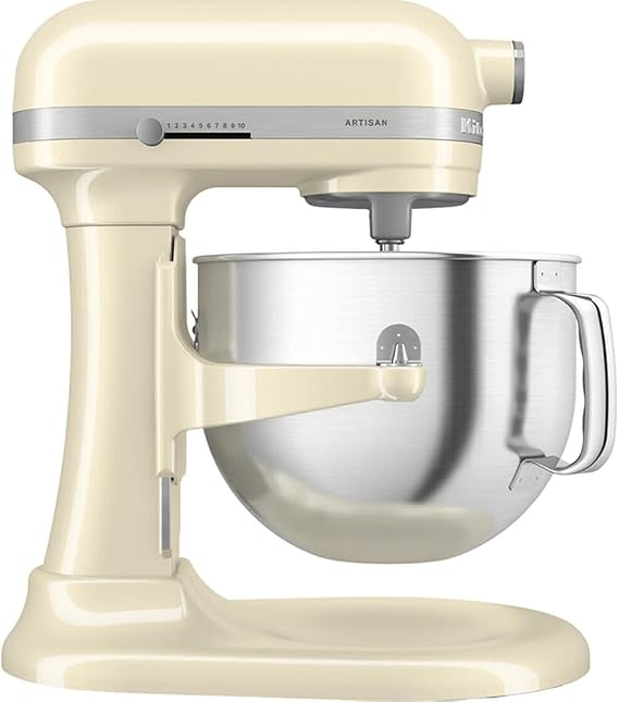 KitchenAid Artisan Kaldırılabilir Kaseli Stand Mikser, Almond Cream, 6,6 L