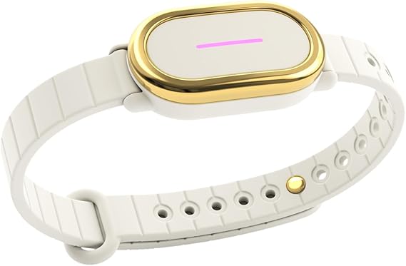 BOND TOUCH 4 Bracelet - Long-Distance Relationship Touch Bracelet for Couples, Friends and Families to Feel Connected (1 Unit) (Off-White)