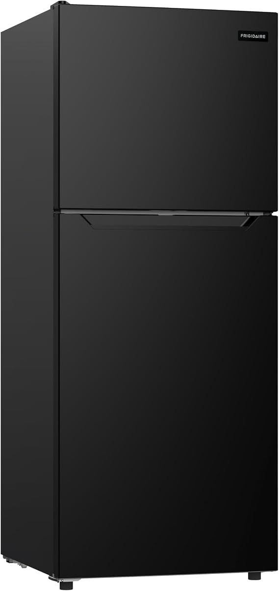 Frigidaire, Frost Free Top Mount 2 Door Apartment Size Refrigerator with Freezer, 10 CU FT