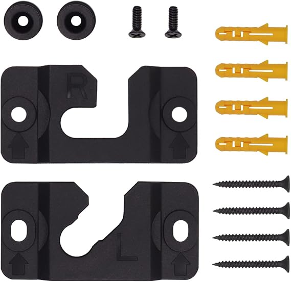 Tendodo 1 Pair of AH96-03064A Wall Mount Bracket for Samsung Soundbar HWJ355 HWJ450 HW-J355 HW-J450 HW-J355/ZA HW-J355/ZP HW-J450/ZA HW-J450/ZP