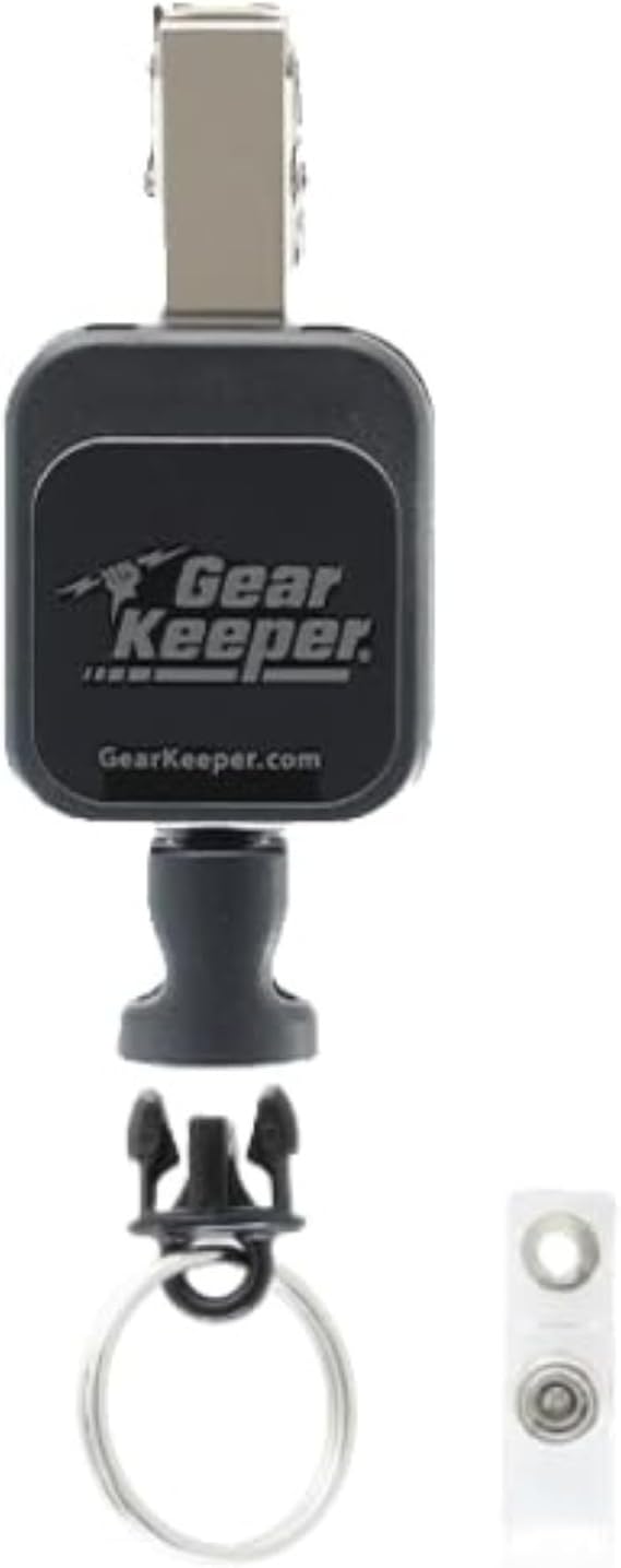 Gear Keeper Micro Badge Reel & ID Badge Holder, Keychain (RT5-5803)