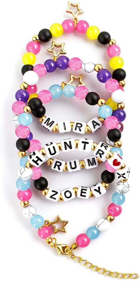for Inspired Bracelets, Friendship Bracelet Set, Stackable Stretch Bracelets for Fans Christmas Birthday Gifts, Concert Outfits Accessories