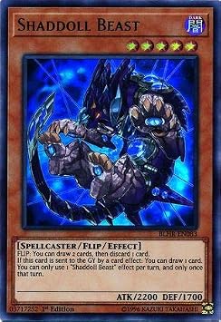Yu-Gi-Oh! - Shaddoll Beast - BLHR-EN083 - Ultra Rare - 1st Edition - Battles of Legend: Hero's Revenge
