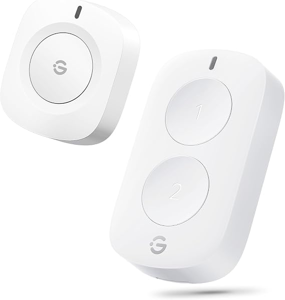 GoveeLife Smart Mini Double Button Switch Bundle with Mini Smart Button Sensor