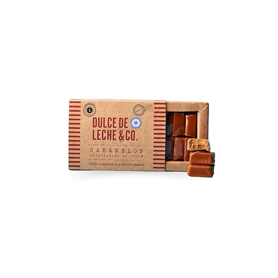 Dulce de Leche & CO. Dulce de leche Argentina premium chewable candies.- Caramel Milk Toffee - DDL&CO 120gr