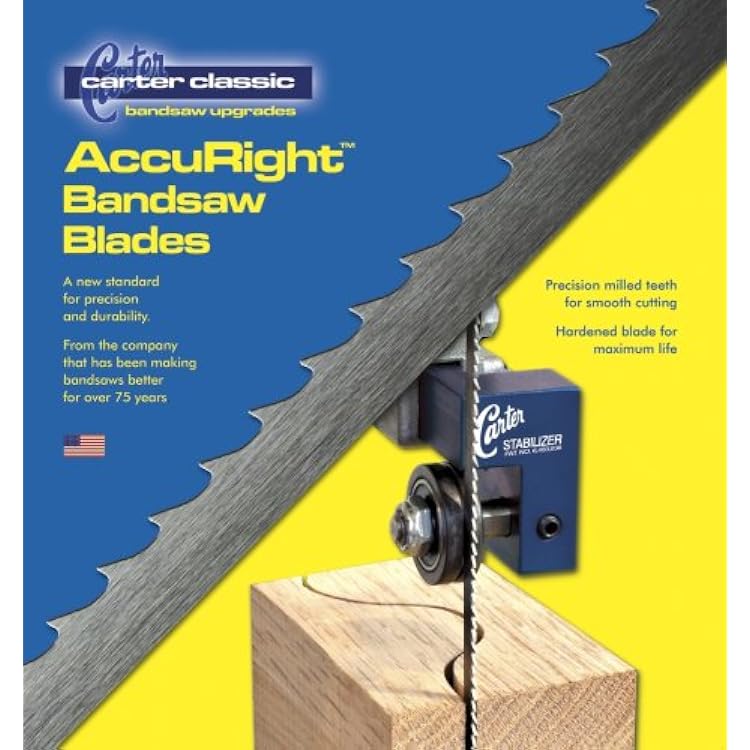 Carter Products 75009303 34-Inch-by-93-12-Inch AccuRight Bandsaw Blade