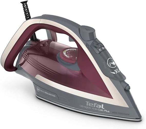 Tefal Ultraglide 2800W Steam Iron, Durilium Soleplate, Eco Mode