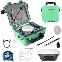 E1 GNSS GPS RTK Base Station Land Surveying Equipment Total Station GNSS Receiver High Accuracy Static Surveying, Coodinates Collection, Point Surveying