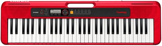 Casio Casiotone CT-S200RDC2 Kırmızı 61 Tuşlu Org