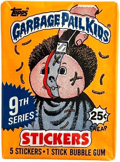 1987 Topps Garbage Pail Kids Original 9th Series 9 OS9 Card Wax Pack GPK Sealed