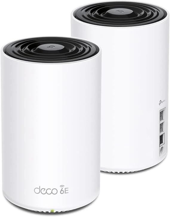 TP-Link Deco XE75 Pro AXE5400 Tri-Band WiFi 6E Mesh System (2-Pack)