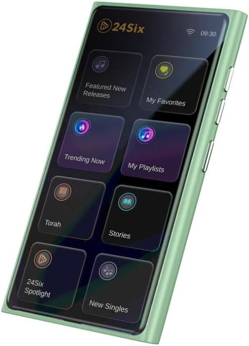 24Six Solo4 128GB Kosher MP3 Player (Green)