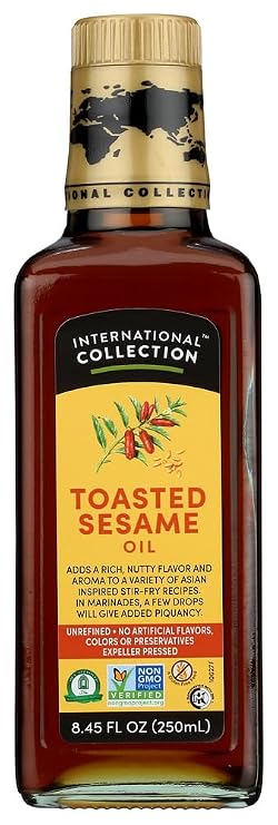 INTERNATIONAL COLLECTION Toasted Sesame Oil Sesame 8.45 fl oz(Pack of 2)