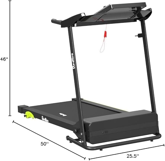 REDLIRO Foldable Treadmill Running Belt