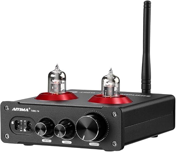 AIYIMA Stereo Amplifier Bluetooth 5.2 100Wx2 HiFi Class D Amp 2.0/2.1 Channel Audio Power Amp for Speaker