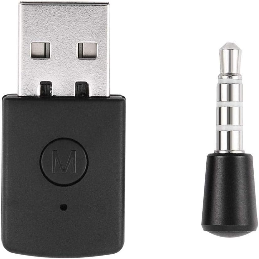 Richer-R Mini USB Bluetooth 4.0 Adapter/Dongle Receiver and Transmitters for PS4 PlayStation