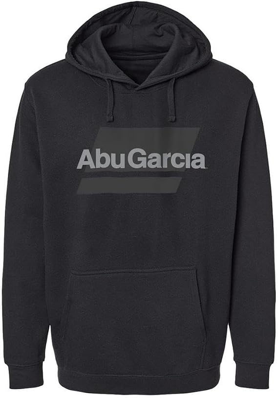 Abu Garcia Standard Overlay Pullover Hoodie, Black