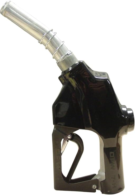 7H -0400 Automatic shut off 1" Nozzle- Black