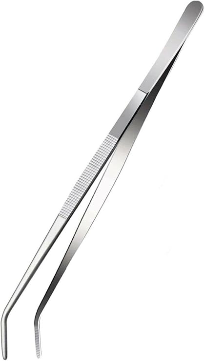Epinox Kitchen Tweezers - Professional Chef and Decor Tweezers with Oblique Ends, 30 cm
