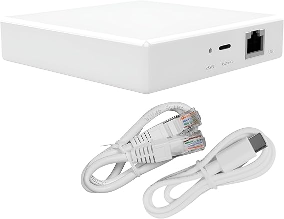 Matter Smart Wired Hub Gateway for Home Automation, Thread & Tuya Zigbee 3.0 Protocol, 2.4GHz WiFi Only, Matter Controller Supports Google, Alexa, Apple HomeKit